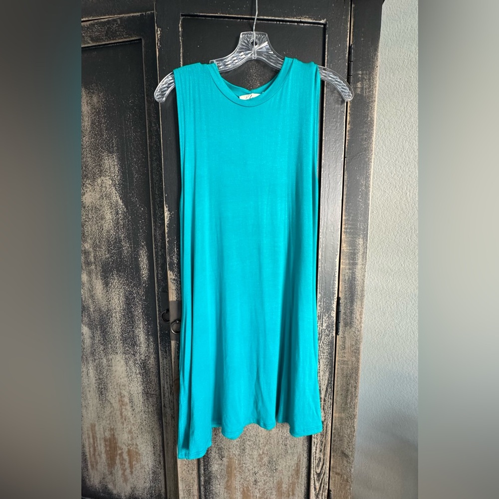 Elan Teal Midi Dress